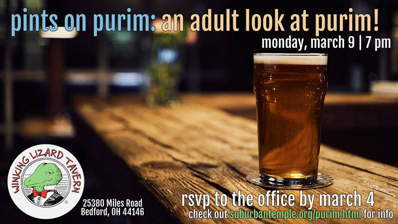 Banner Image for Pints on Purim!