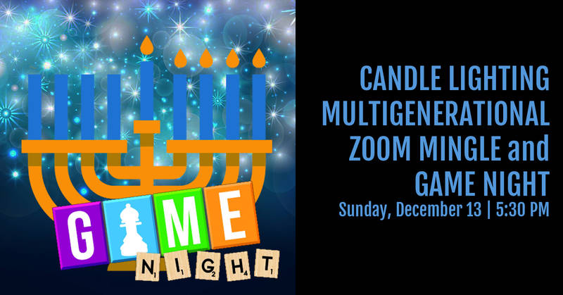 Banner Image for CHANUKAH CANDLE LIGHTING and GAME NIGHT
